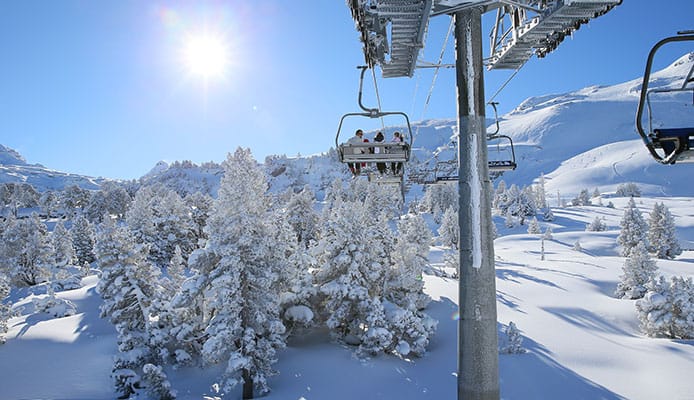 5 meilleures stations de ski au Nevada