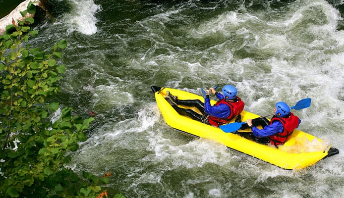 Comment faire un auto-sauvetage en kayak