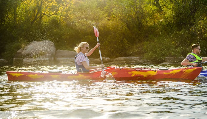 Comment faire un coup de Kayak Edge et Brace