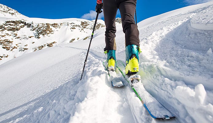 Comment mettre des peaux d'escalade à ski