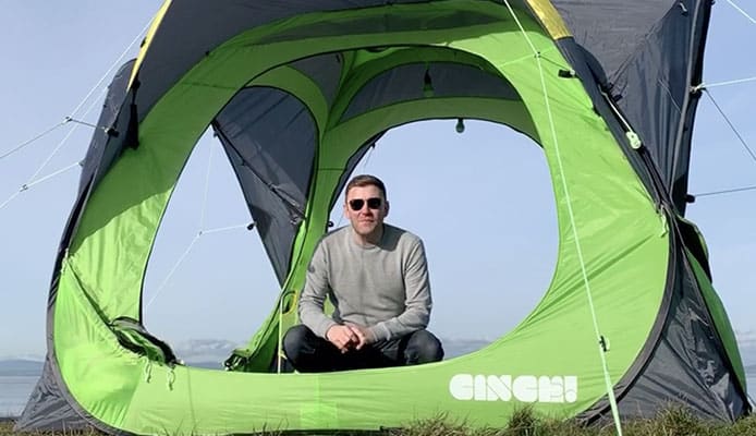 Examen de la tente pop-up Cinch Hub
