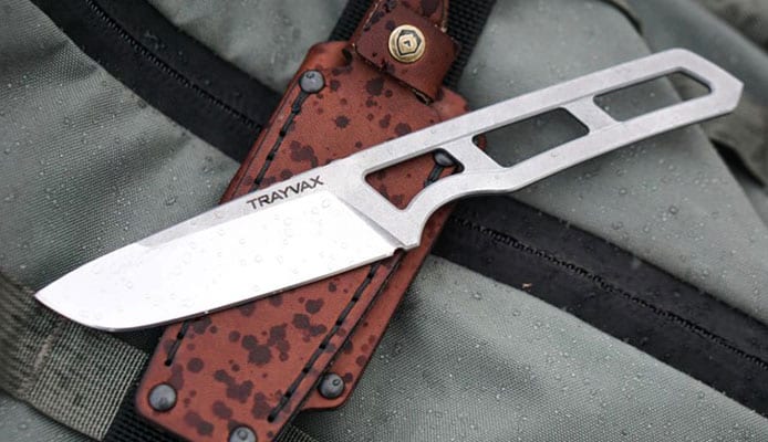 Examen du couteau de terrain Trek de Trayvax