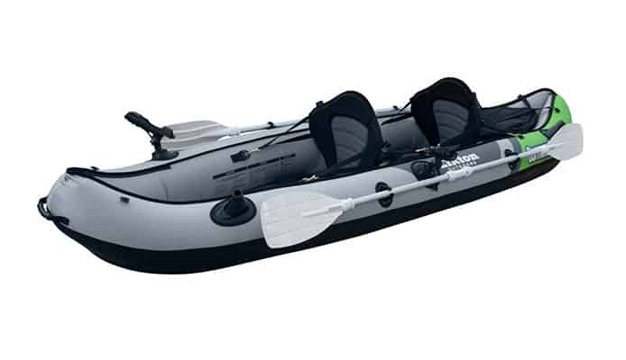 Examen du kayak de pêche gonflable pour 2 personnes Cormorant d'Elkton Outdoors
