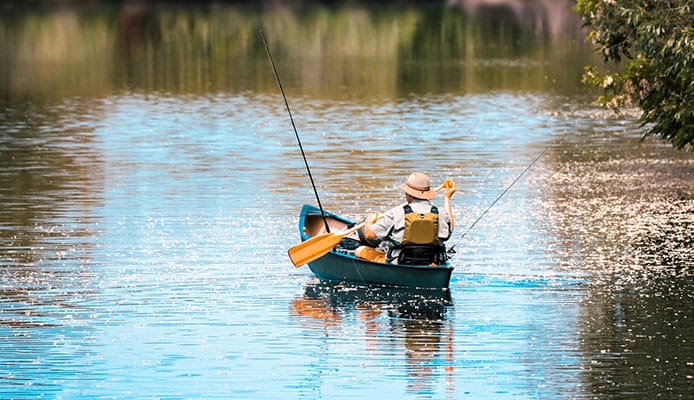 Meilleures cannes à pêche  kayak
