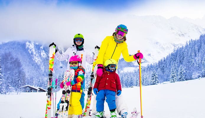 Meilleurs bâtons de ski pour fants