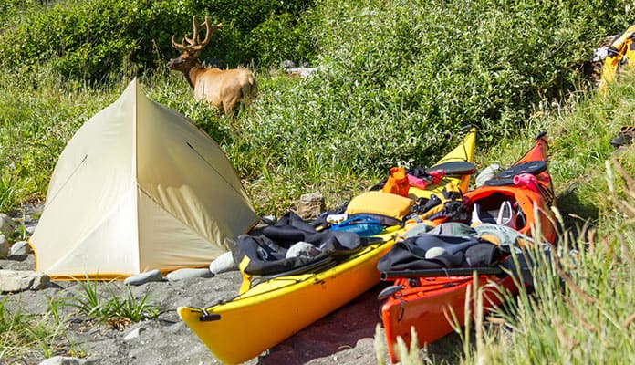 Préparer votre voyage de camping en kayak