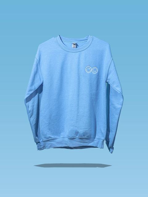 happy v Crewneck Sweatshirt